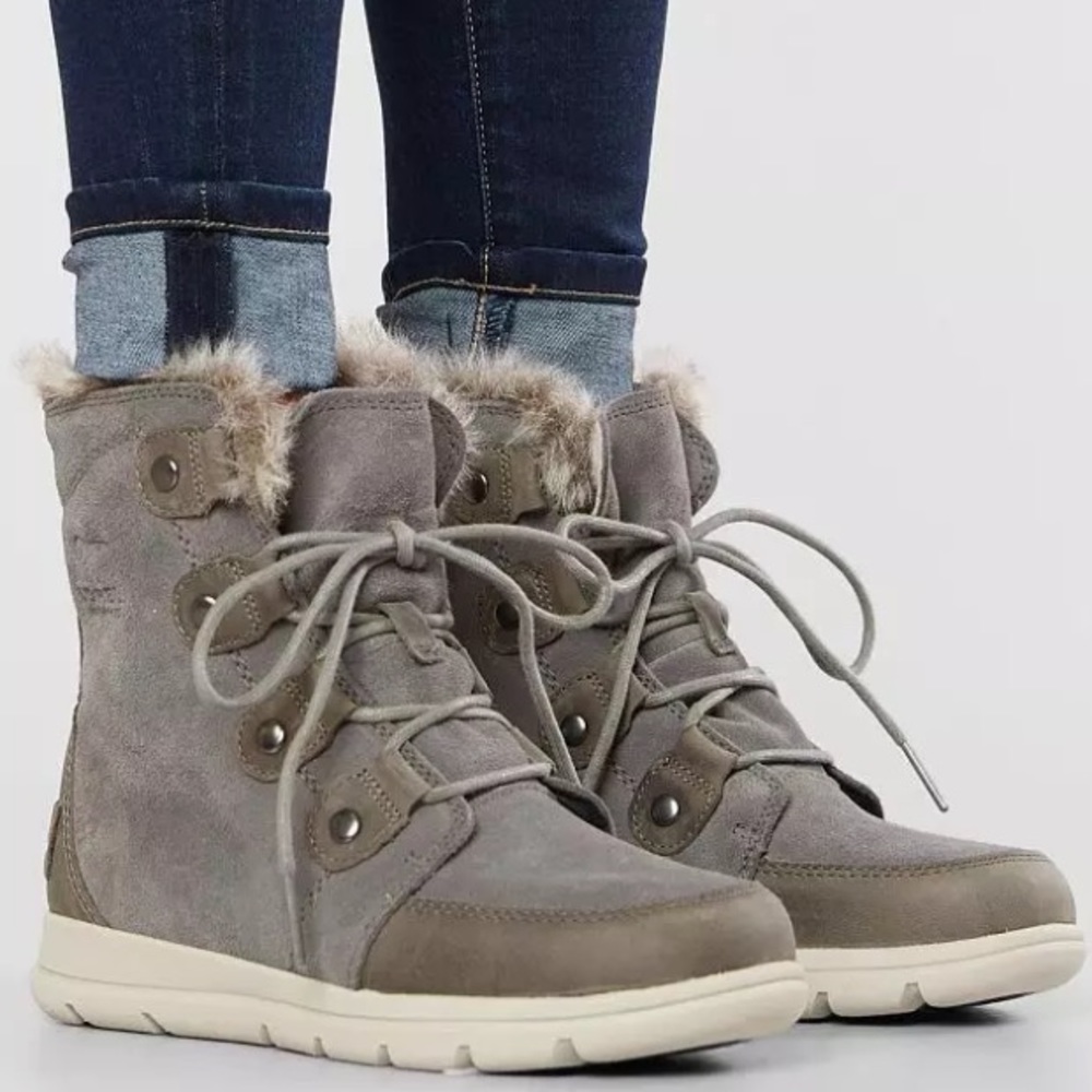 SOREL Explorer Joan™' Waterproof Leather Boot